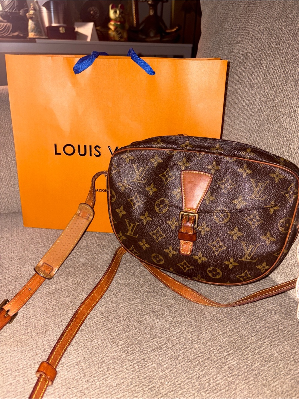Louis Vuitton Jeune Fille shoulder bag crossbody Authentic